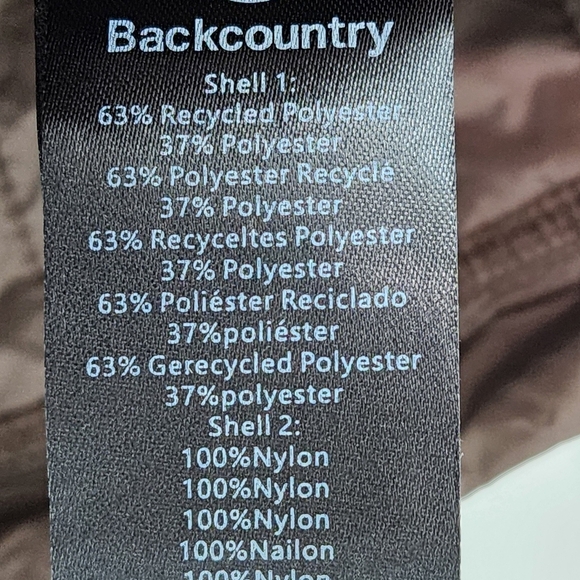 Backcountry Women's Sherpa Quilted Back Insulated Hoodie Jacket - S - Picture 7 of 8